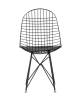 Набор из 4 стульев Stool Group Eiffel AFR-18B-P1 BL/BL X4 черный с черной подушкой фото 4