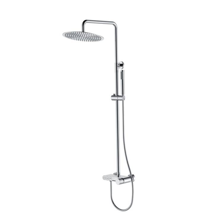 Душевая стойка Boheme Stick 128-CRCR.4 Chrome Spirale