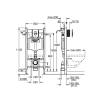 Комплект Grohe GRH745005510 Инсталляция для унитаза Grohe Rapid SL + Унитаз подвесной beWash Kraft безободковый, с сиденьем микролифт, белый глянец фото 5