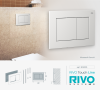 Кнопка смыва Rivo Touch line 302003 белый матовый фото 2