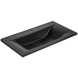 Раковина Vincea VCB-3M900B черный матовый 90x45