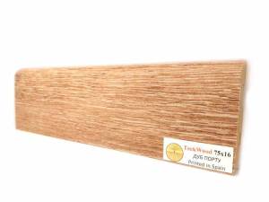 Плинтус МДФ TeckWood цветной Дуб Порту (Oak Porto) 2000x75x16