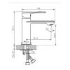 Смеситель для раковины Agger Clean A2402100,хром фото 7