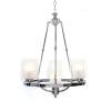 Подвесная люстра Lumina Deco Santini LDP 1220-4 CHR+WT фото 3