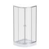 Душевое ограждение Am.Pm X-Joy W88E-205-080MT64 Twin Slide 80x80, c поддоном