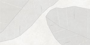 Декор Laparet Caravan OS/A365/48038R blanco матовый обрезной 40x80