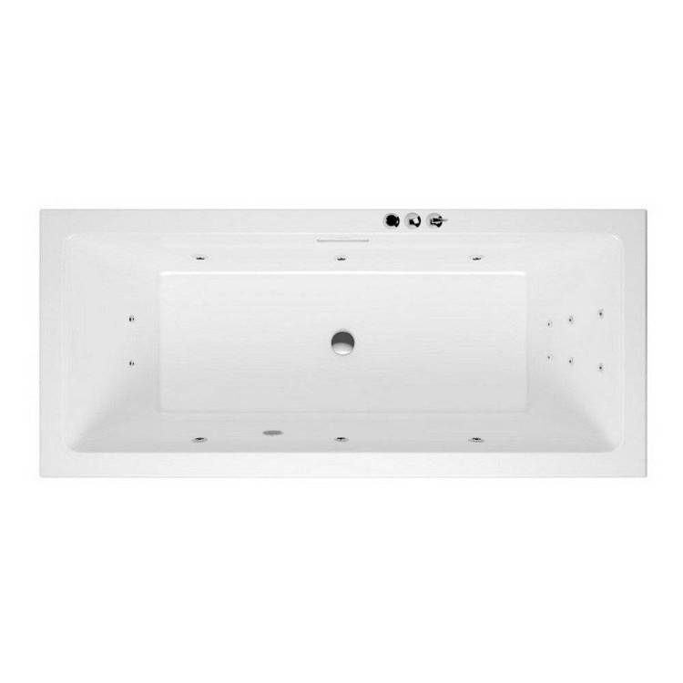 Акриловая ванна Excellent Heaven Slim 160x75 "SMART" (хром)
