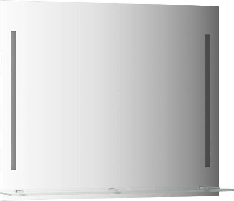 Зеркало Evoform Ledline-S BY 2165 90x75 см, с полкой