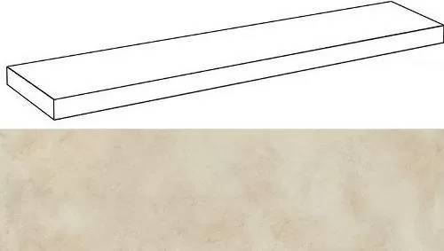 Ступень Italon Миллениум 620070001277 Dust угловая левая 33x120