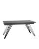 Стол обеденный Stool Group Пандора DF162T 160 DUAL керамика темная 160(240)x90x76