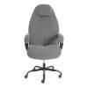 Кресло компьютерное Tetchair Boss metalBL (22) 25263 серый, 29, велюр фото 6