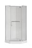 Душевой уголок Taliente TA-09093-1CP профиль хром, стекло прозрачное, 90x90x195