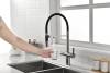Смеситель для кухни Paulmark Gravity Gr213888-BS с гибким изливом, брашированная сталь фото 5