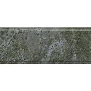 Бордюр Kerama Marazzi Серенада BDA026R Зеленый Глянцевый Обрезной 12x30