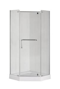 Душевой уголок Taliente TA-09093-1CP профиль хром, стекло прозрачное, 90x90x195