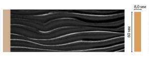 Молдинг DECOMASTER D043-195 240x0.8x6