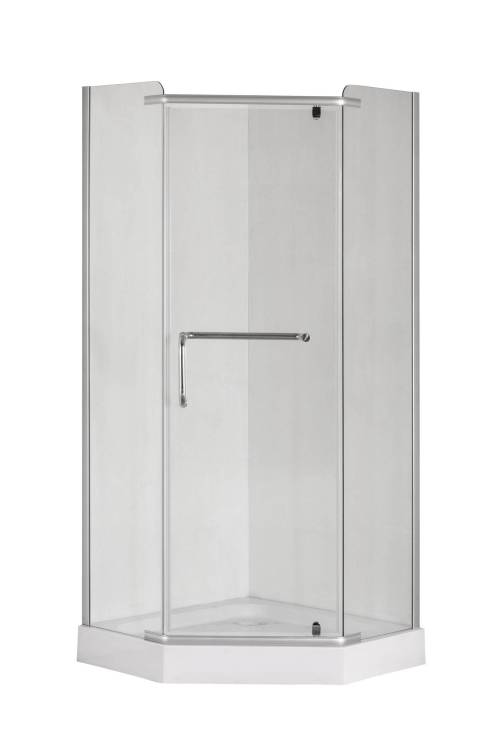 Душевой уголок Taliente TA-09093-1CP профиль хром, стекло прозрачное, 90x90x195