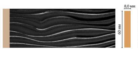 Молдинг DECOMASTER D043-195 240x0.8x6