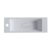 Раковина Uperwood Modul 2911020338 белая глянцевая, 60x21 фото 3
