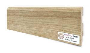 Плинтус Teckwood Цветной Дуб Гоби 2000x75x16