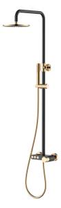 Душевая стойка Boheme Stick 128-BG Stick Black Diamond Gold