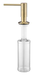Дозатор для кухонной мойки Paulmark Decus D004-LG Светлое Золото