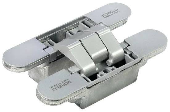 Скрытая петля Morelli HH-16 SC матовый хром, врезная, регулируемая
