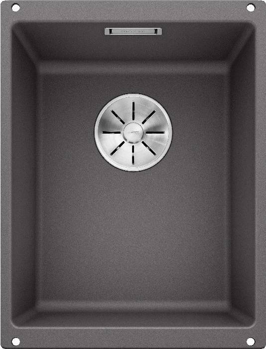 Мойка кухонная Blanco Subline 320-U 523407 темная скала