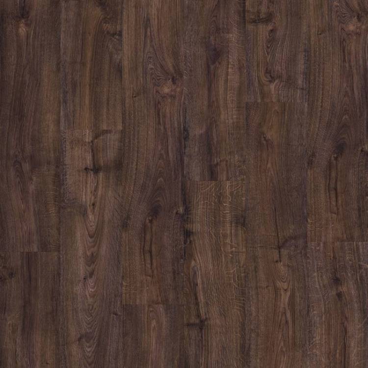 LVT Плитка Quick-Step Alpha Vinyl Bloom 6/33 4V AVMPU 40199 Дуб Осенний шоколадный 1494x209