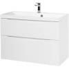 Тумба с раковиной BelBagno Marino H90 bianco lucido фото 5