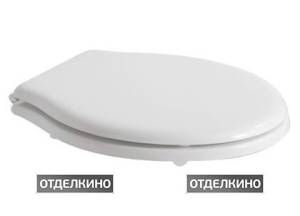 Крышка-сиденье Globo Paestum PA138bi/cr белая, с микролифтом, петли хром