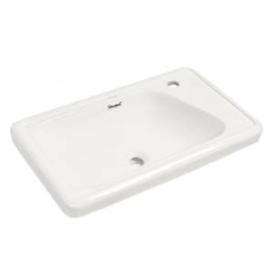 Раковина Royce Solo RCW-141202WH 660x380x190, белый