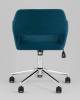 Кресло компьютерное Stool Group Ross ROSS CHROME 50-12 синий фото 5