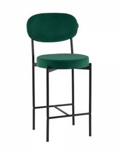 Стул полубарный Stool Group Бриф Original N SG006-bmmPlb-C069 Зеленый