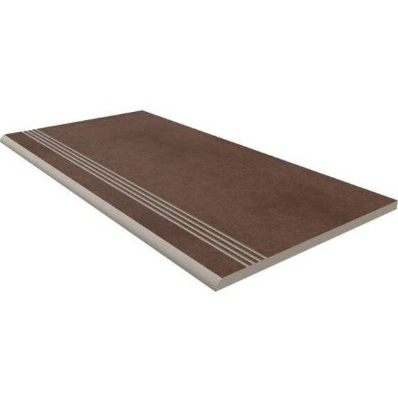 Ступень Estima Cave 70149 Steptrade/CA03_NS/30x60x10 Brown неполированный с насечками 30x60