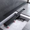 Душевой лоток Am.Pm MasterFlow W01SC-P11-080-01BM универсальный затвор Cut Gradient 80см, черный матовый фото 8