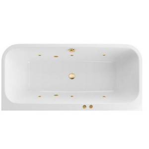Акриловая ванна Excellent Arana 180x85 "SOFT" (золото)