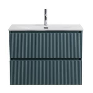 Тумба с раковиной BelBagno UNO-MINI 90 подвесная, Голубой Матовый