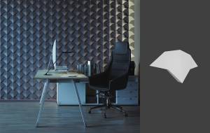 Гипсовая панель Deco Line Design Line Dragon Scale - A 28.9x4x16.7