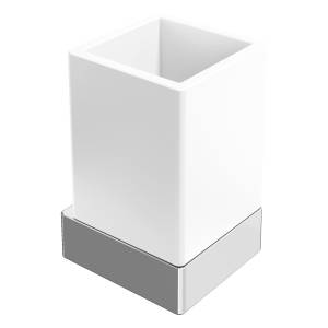 Стакан Boheme Qubic 10724-CR Chrome