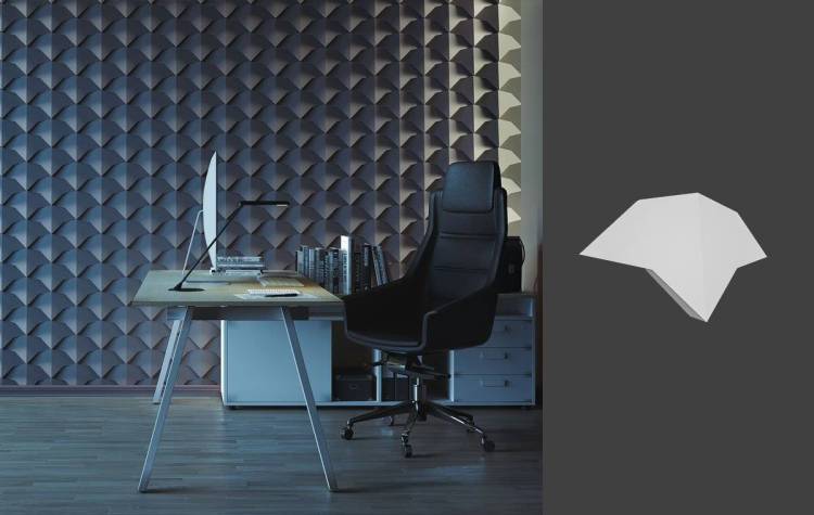 Гипсовая панель Deco Line Design Line Dragon Scale - A 28.9x4x16.7