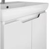 Тумба с раковиной Dreja Q Plus (D) 70 c опорами, белый глянец фото 9