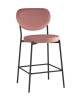 Стул полубарный Stool Group Барбара BARBARA CC HLR-34 пыльно-розовый