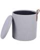 Пуф Stool Group Эркки 24A2064-L LO-15 серый с ящиком S фото 4