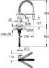Смеситель для кухни Grohe Get 30361000 хром, с гибким изливом фото 4