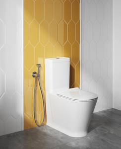 Унитаз Kerama Marazzi Plaza Modern PLMR.wc.01 напольный безободковый, белый глянцевый