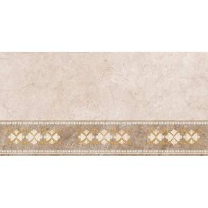 Декор Тянь-Шань Ирида TP3688H Узор Светло-Серый Ректификат 30x60