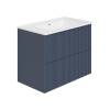 Тумба с раковиной La Fenice Terra Twin Blu FNC-01-TER-BG-80-2 Синий