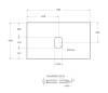 Столешница BelBagno KEP-80-CEM-W0 Cemento, 81.6x46.8 фото 2