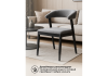 Стул Woodville Токио 2 620597 ткань 234, черное дерево фото 6